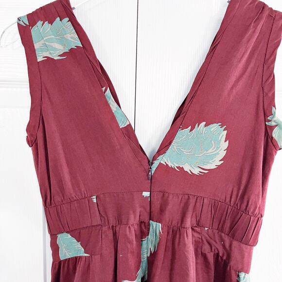 Marc Jacobs Feather Printed Fit and Flare Dress - Picture 8 of 8